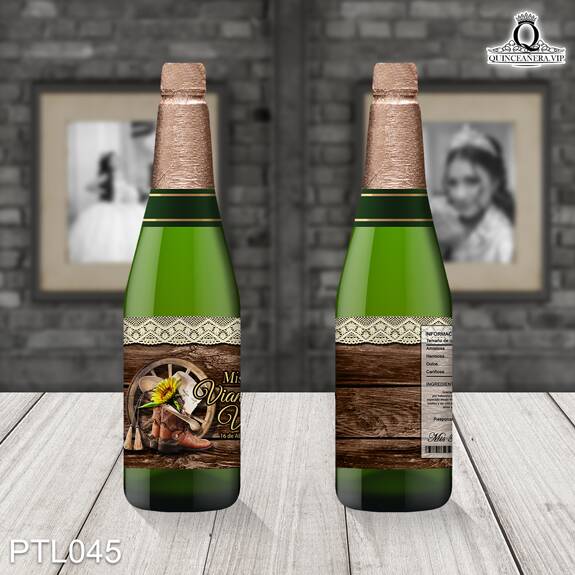 Invitaciones de Quinceañera de Vaquero Botas PTL045 - PTL045