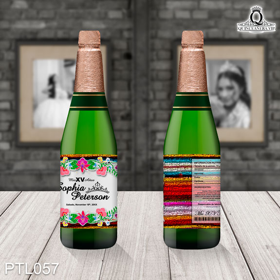 Invitaciones de 15 Años de Zarape Mexicano PTL057