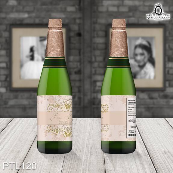 Invitaciones de Quinceañera de Glamuroso ornamentos  PTL120 - PTL120