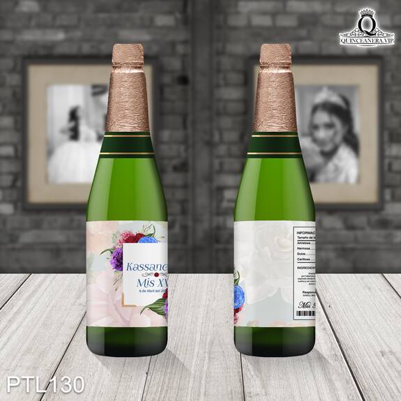 Invitaciones de Quinceañera de Flores claveles PTL130 - PTL130