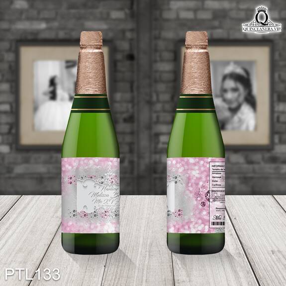 Invitaciones de Quinceañera de Glamuroso dimantes PTL133 - PTL133