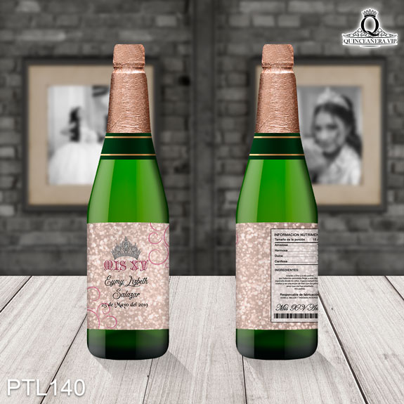 Invitaciones de 15 Años de Realeza Coronas  PTL140