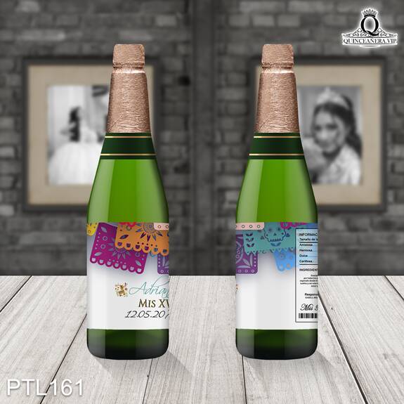 Invitaciones de 15 Años de Zarape y papel picado PTL161