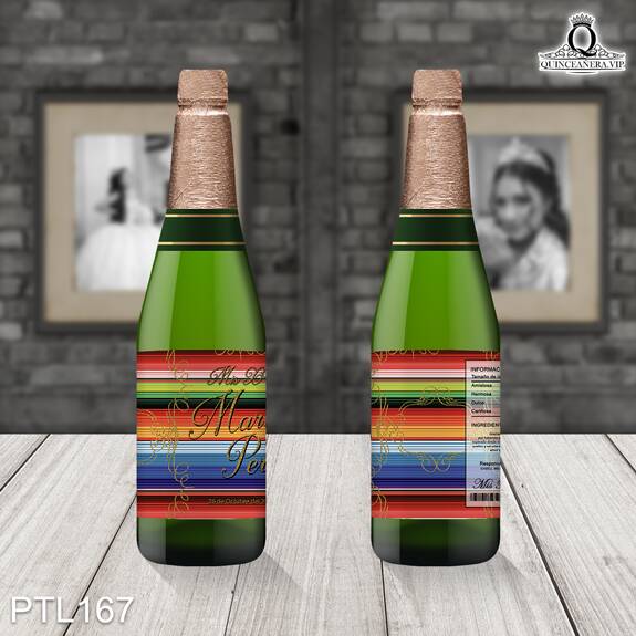 Invitaciones de 15 Años de Fiesta Mexicana zarape PTL167