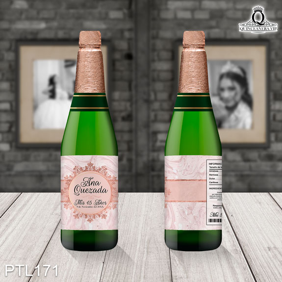 Invitaciones de Quinceañera de Glamuroso mármol PTL171 - PTL171