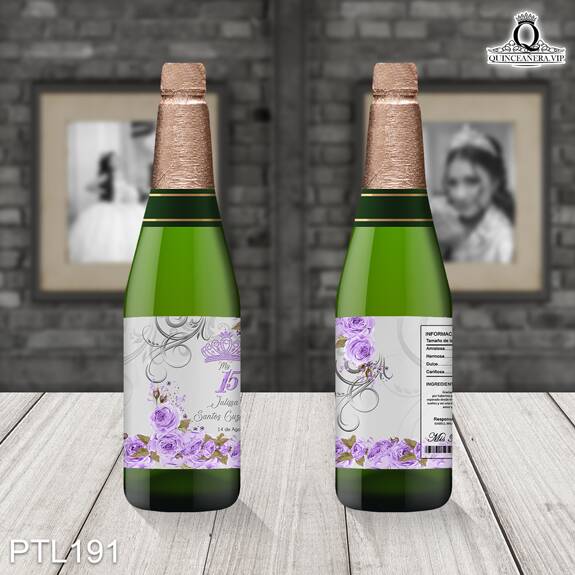 Invitaciones de Quinceañera de Coronas Diamantes PTL191 - PTL191