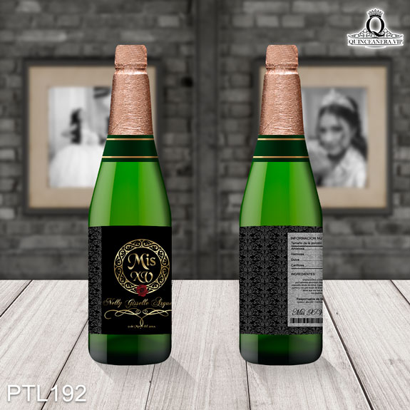 Invitaciones de Quinceañera de La Bella y La Bestia PTL192 - PTL192