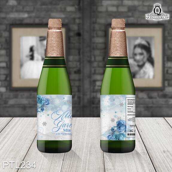 Invitaciones del Castillo de la Princesa Elsa - PTL234