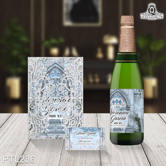 Invitaciones de Quinceañera de Frozen - PTL236