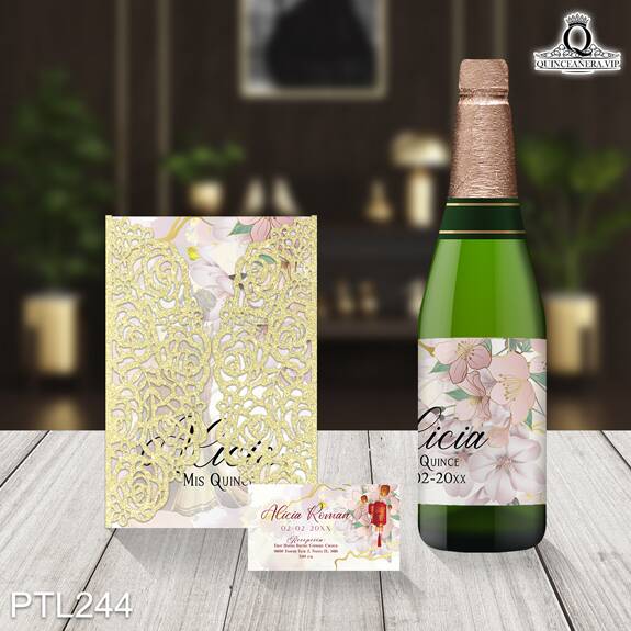 Invitaciones inspiradas en Mulán - PTL244